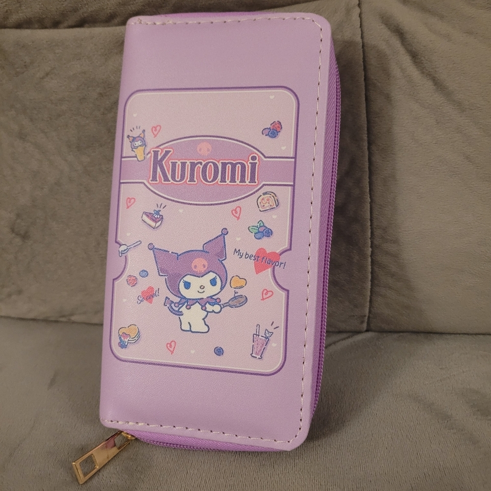 Kuromi Purple Wallet